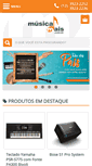 Mobile Screenshot of musicamais.com.br